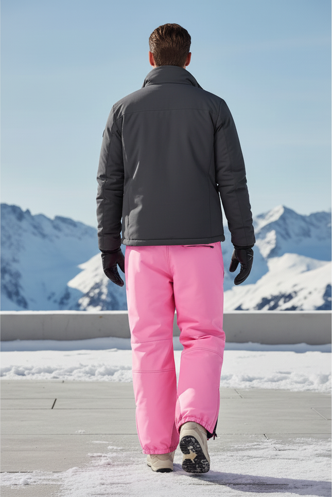 Pantalon De Ski 5ea7 - Rose Polyester - vue 2