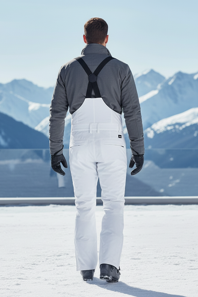 Pantalon De Ski C4a7 - Blanc Polyester - vue 2