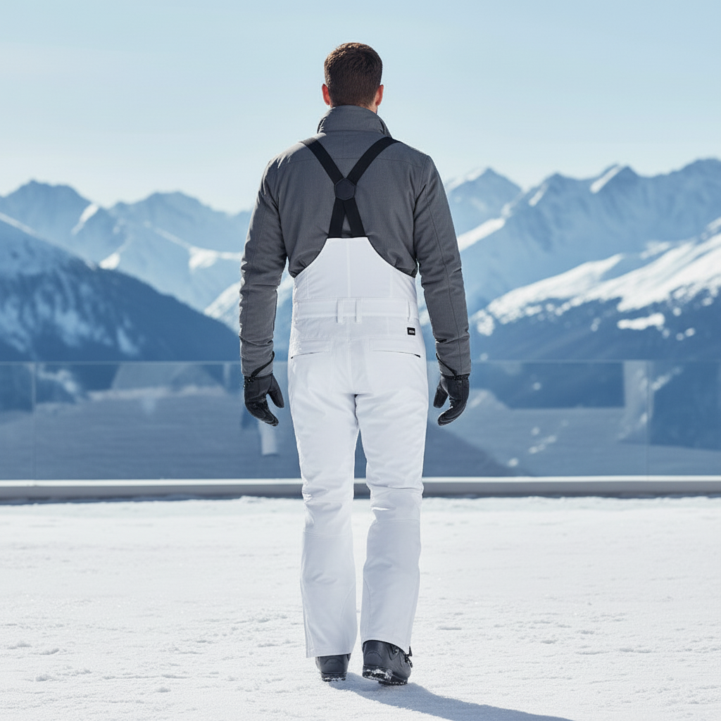 Pantalon De Ski C4a7 - Blanc Polyester - vue 2