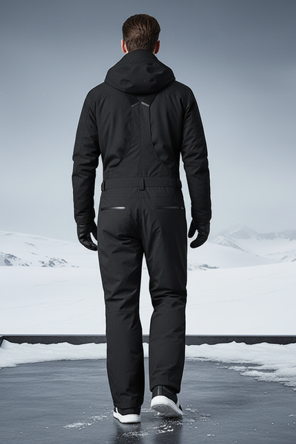 Pantalon Et Veste De Ski - Noir Polyester - vue 2