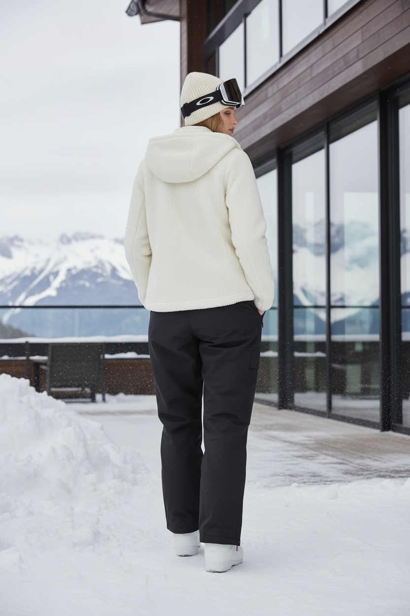 Pantalon De Ski Bc5d - Noir Polyester - vue 2