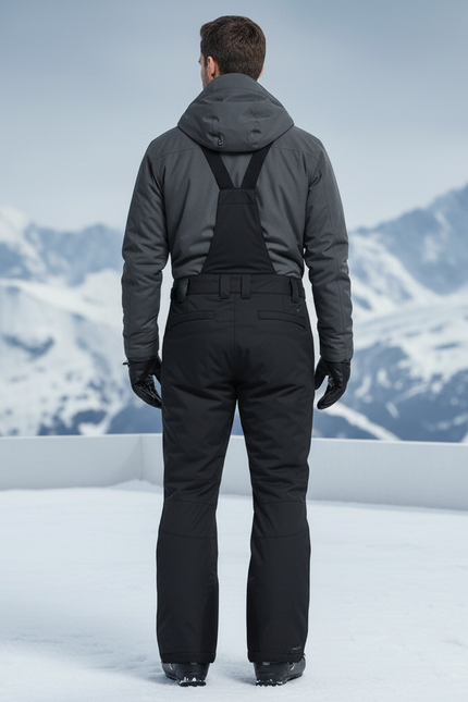Pantalon De Ski 3e5e - Noir Polyester - vue 2