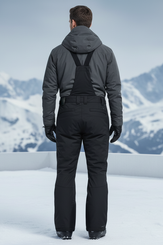 Pantalon De Ski 3e5e - Noir Polyester - vue 2