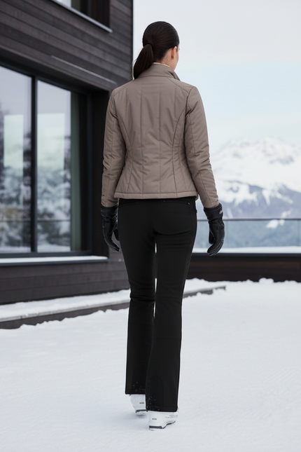 Pantalon Et Veste De Ski Femme - Noir Polyester - vue 2