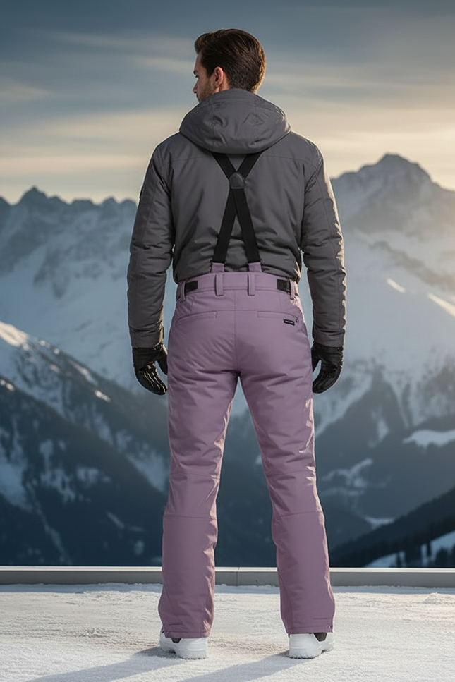 Pantalon De Ski Violet - Polyester - vue 2