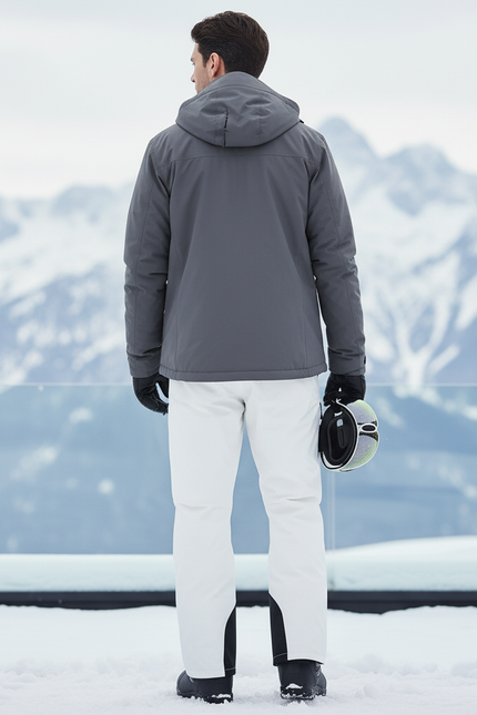 Pantalon De Ski Blanc Homme - Polyester - vue 2