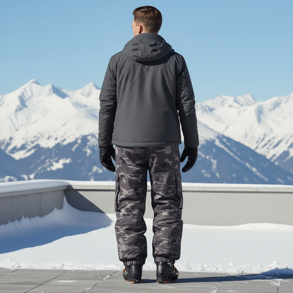 Pantalon De Ski Militaire - Imprimé Polyester - vue 2