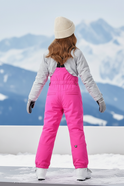 Pantalon De Ski Rose Impermébre Thermique Enfant Hiver - Polyester - vue 2
