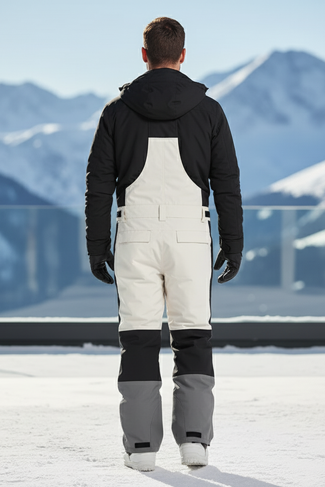 Pantalon De Ski Softshell - Beige Polyester - vue 2