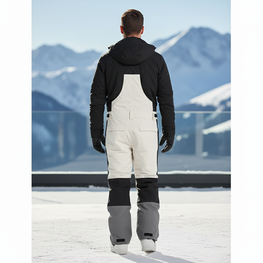 Pantalon De Ski Softshell - Beige Polyester - vue 2