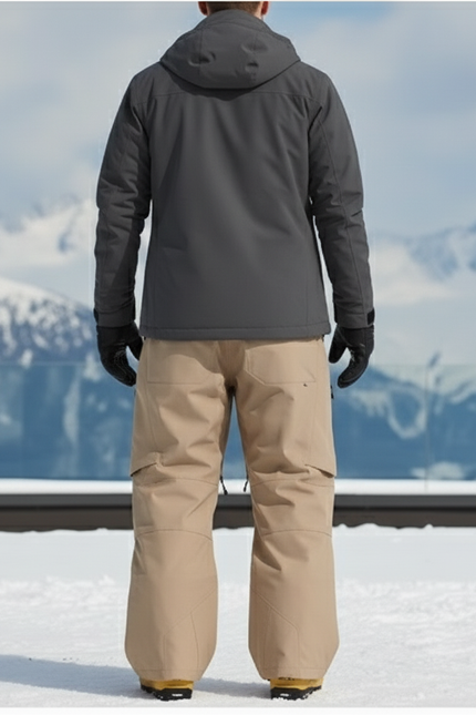 Pantalon De Ski Beige Homme - Polyester - vue 2