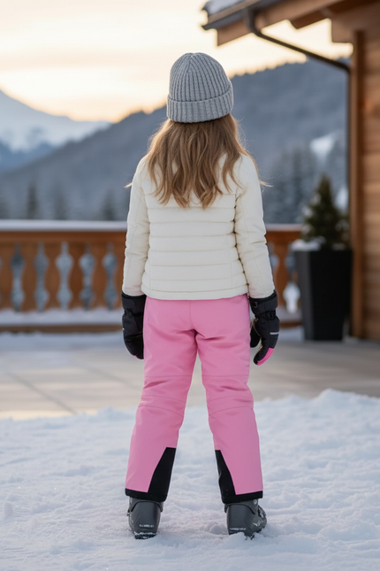 Veste Et Pantalon De Ski Enfant - Rose Polyester - vue 2