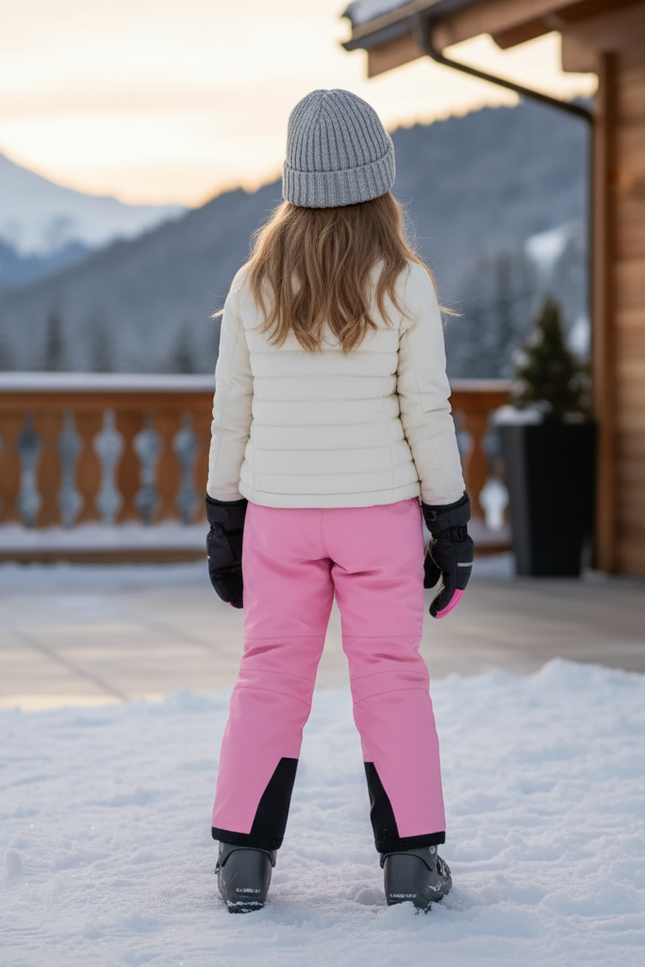 Veste Et Pantalon De Ski Enfant - Rose Polyester - vue 2