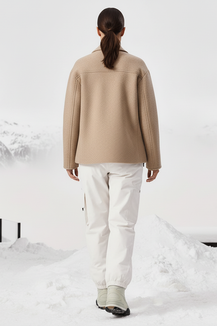 Pantalon De Ski Blanc Ample Étanche Hiver Femme - Polyester - vue 2