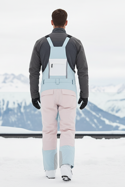 Pantalon De Ski Coloré - Multicolore Polyester - vue 2