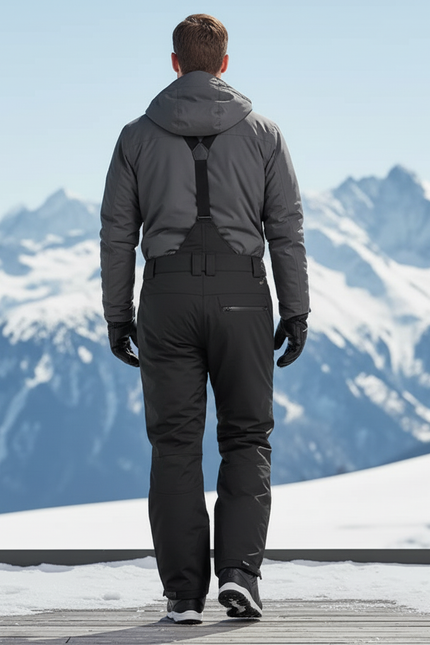 Pantalon De Ski 968b - Noir Polyester - vue 2