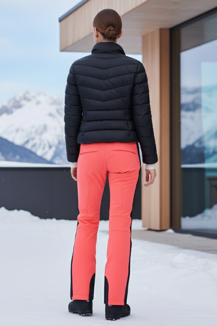 Pantalon De Ski Corail - Orange Polyester - vue 2
