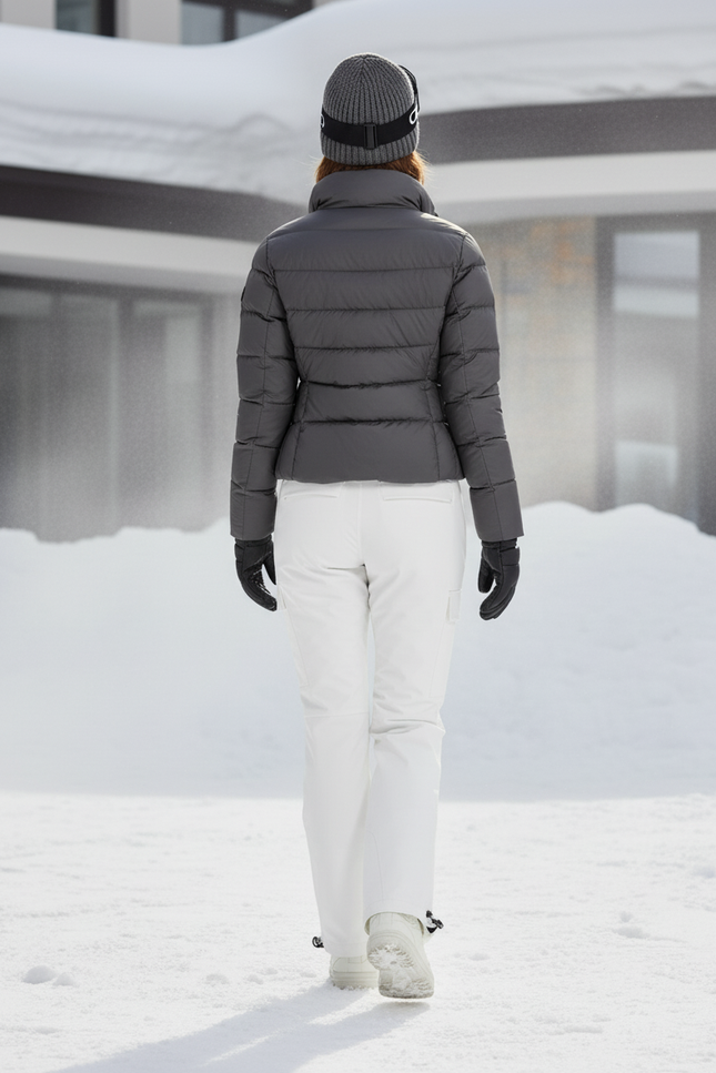 Pantalon De Ski Blanc Cargo Imperméable Femme Hiver - Polyester - vue 2