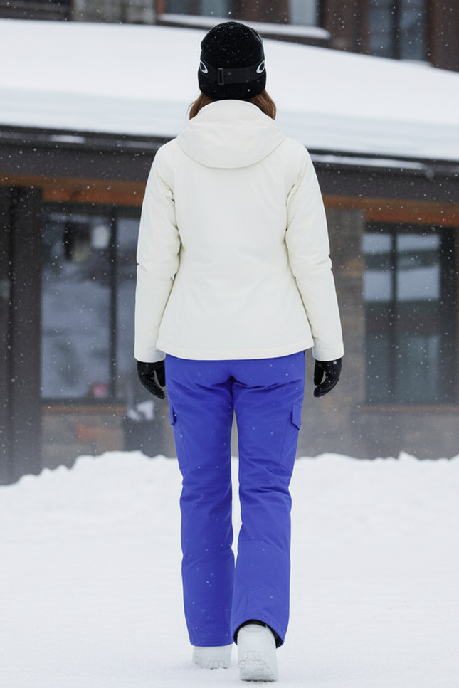 Pantalon De Ski Violet Ample Imperméable Femme Hiver - Polyester - vue 2