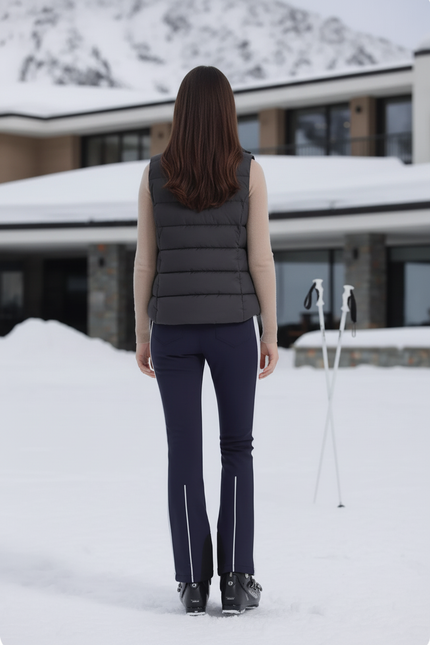 Pantalon De Ski Serré - Marine Polyester - vue 2