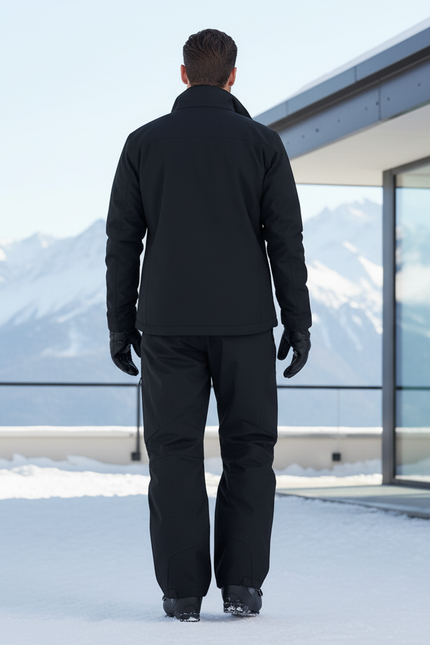 Pantalon De Ski Alpin Homme - Noir Polyester - vue 2