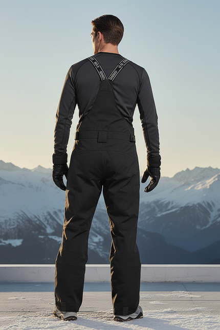 Pantalon De Ski Baggy Noir - Polyester - vue 2