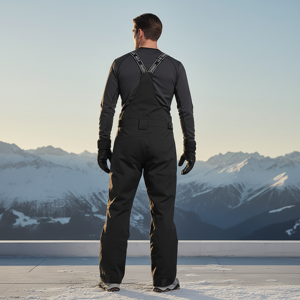 Pantalon De Ski Baggy Noir - Polyester - vue 2