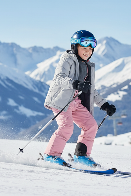 Pantalon De Ski Rose Enfant Imperméable Salopette Hiver - Polyester - vue 3