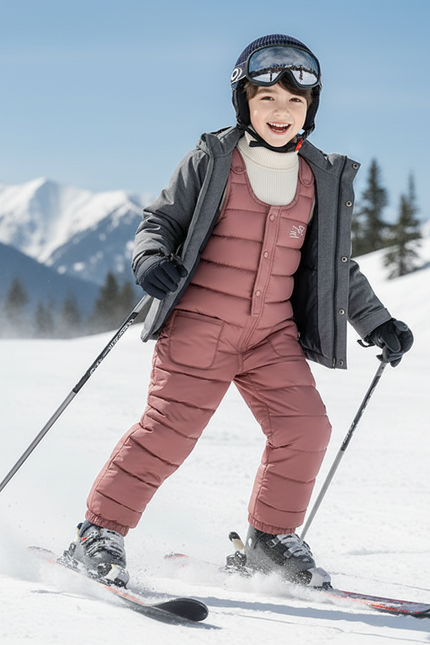 Pantalon De Ski Bordeaux - Polyester - vue 3