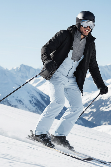 Pantalon De Ski Bleu Ciel - Polyester - vue 3
