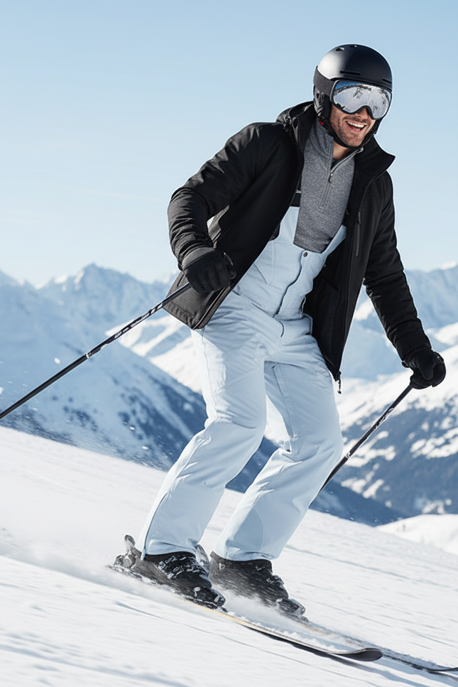 Pantalon De Ski Bleu Ciel - Polyester - vue 3